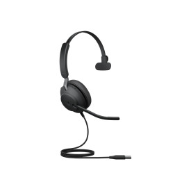 Слушалки JABRA Evolve2 40 USB-A MS Mono Headset