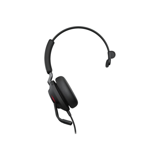 Слушалки JABRA Evolve2 40 USB-A MS Mono Headset