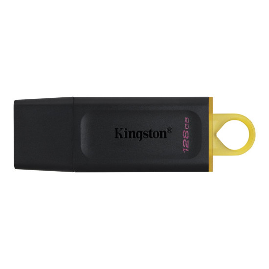 Флаш памет Kingston DataTraveler Exodia, 128GB, USB3.2 Gen1, Black + Yellow