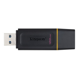 Флаш памет Kingston DataTraveler Exodia, 128GB, USB3.2 Gen1, Black + Yellow