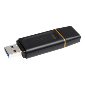 Флаш памет Kingston DataTraveler Exodia, 128GB, USB3.2 Gen1, Black + Yellow