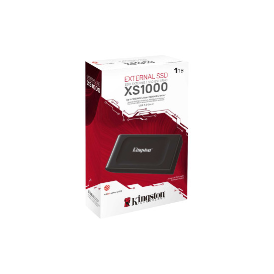 Външен SSD диск KINGSTON XS1000 1TB SSD Pocket-Sized USB 3.2 Gen 2