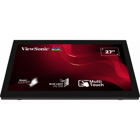 Монитор VIEWSONIC TD2760 27 inch 16:9 1920 x 1080 SuperClear VA 10 points projected capacitive touch monitor with VGA HDMI DP
