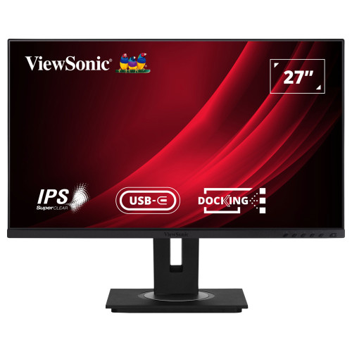 Монитор VIEWSONIC VG2756-2K 27 inch 16:9 QHD 2560x1440 Frameless SuperClear IPS LED Monitor with 5ms HDMI DipsplayPort