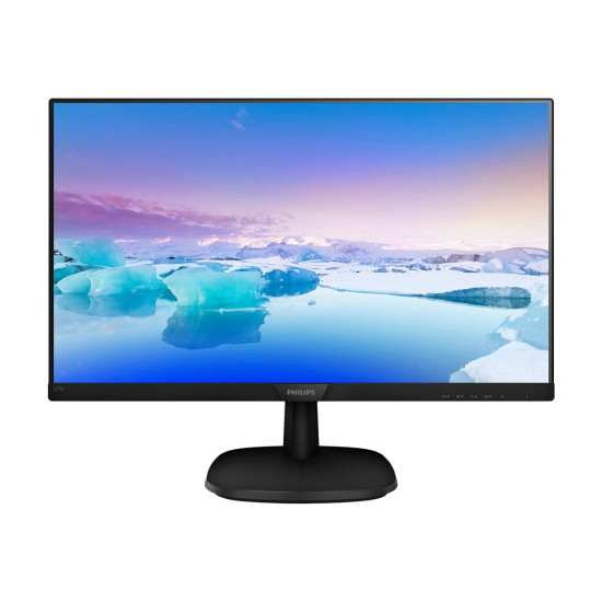 Монитор PHILIPS 273V7QJAB 27 inch FHD 1920x1080 IPS 250cd 5ms LowBlue Flickerfree DP HDMI VGA Speaker tilt