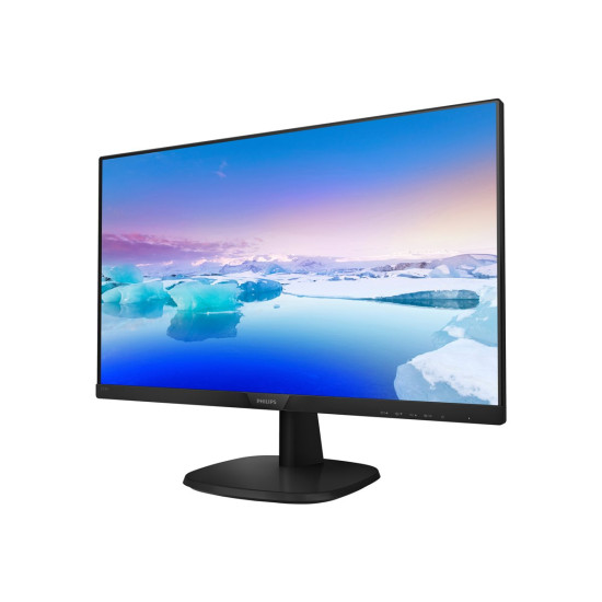 Монитор PHILIPS 273V7QJAB 27 inch FHD 1920x1080 IPS 250cd 5ms LowBlue Flickerfree DP HDMI VGA Speaker tilt