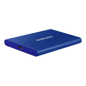 Външен SSD диск SAMSUNG T7 1TB USB 3.2 Gen 2 Indigo Blue
