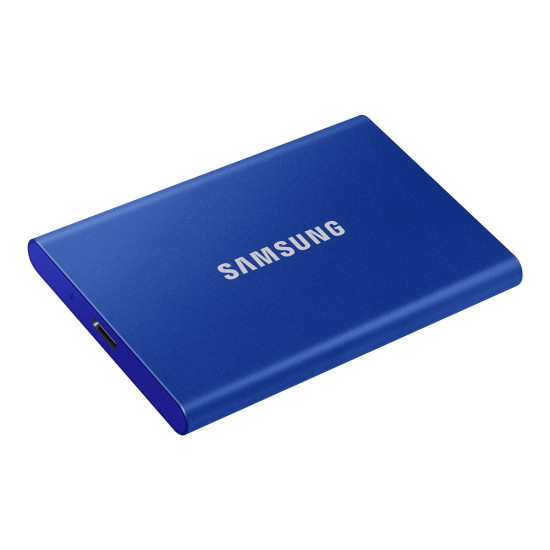 Външен SSD диск SAMSUNG T7 1TB USB 3.2 Gen 2 Indigo Blue