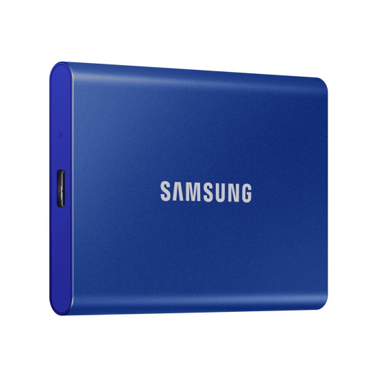 Външен SSD диск SAMSUNG T7 1TB USB 3.2 Gen 2 Indigo Blue