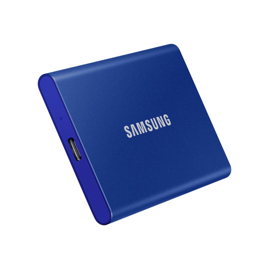 Външен SSD диск SAMSUNG T7 1TB USB 3.2 Gen 2 Indigo Blue