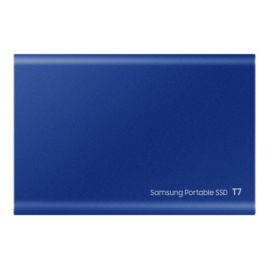Външен SSD диск SAMSUNG T7 1TB USB 3.2 Gen 2 Indigo Blue