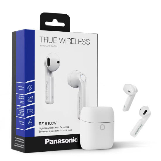 Слушалки PANASONIC Bluetooth earbuds IPX4 touch sensor white