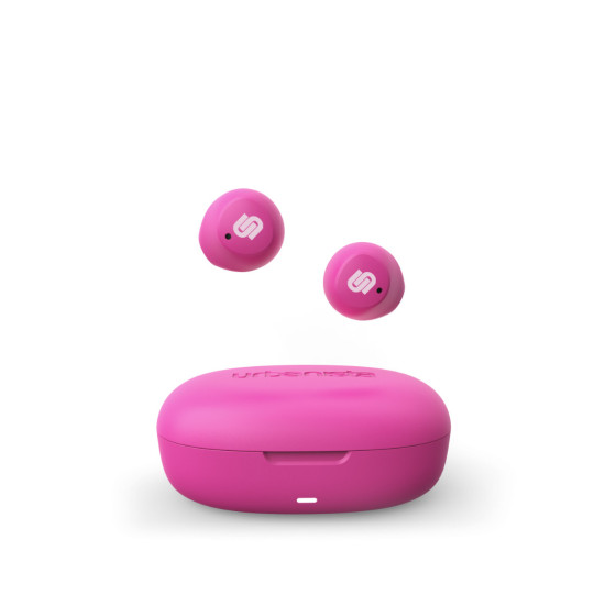 Слушалки URBANISTA LISBON Bluetooth earphones 27 hours total playtime Touch controls pink