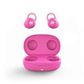 Слушалки URBANISTA LISBON Bluetooth earphones 27 hours total playtime Touch controls pink