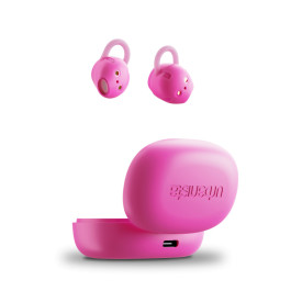 Слушалки URBANISTA LISBON Bluetooth earphones 27 hours total playtime Touch controls pink