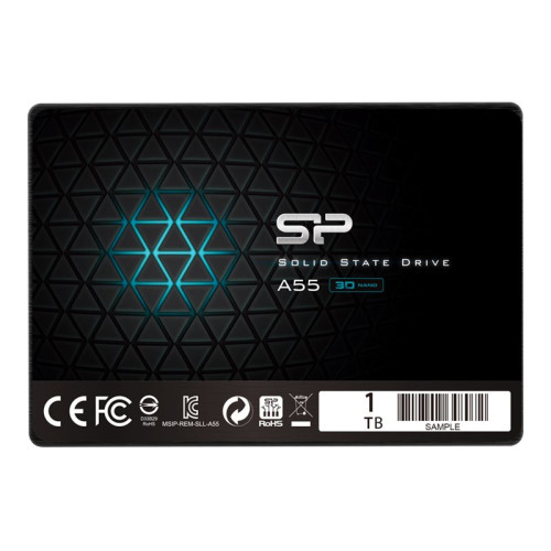 Вътрешен SSD диск SILICON POWER SSD Ace A55 1TB 2.5 inch SATA III 6GB/s 560/530 MB/s