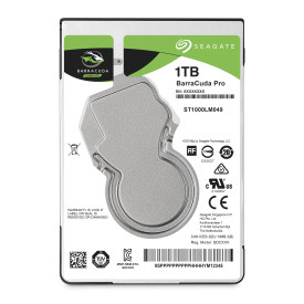 Вътрешен твърд диск SEAGATE Barracuda 1TB HDD SATA 6Gb/s 7200rpm 6.4cm 2.5 inch 128Mb cache BLK