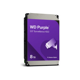 Вътрешен твърд диск WESTERN DIGITAL Purple 8TB SATA HDD 6Gb/s CE 3.5 inch
