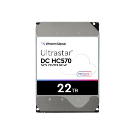 Вътрешен твърд диск WESTERN DIGITAL Ultrastar DC HC570 HDD 3.5 inch 26.1MM 22000GB 512MB 7200RPM SATA ULTRA 512E SE NP3