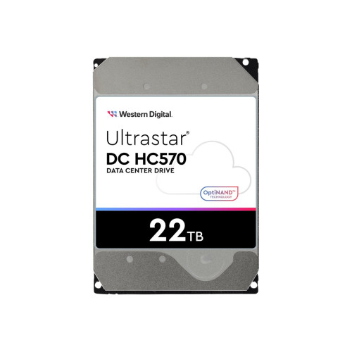 Вътрешен твърд диск WESTERN DIGITAL Ultrastar DC HC570 HDD 3.5 inch 26.1MM 22000GB 512MB 7200RPM SATA ULTRA 512E SE NP3