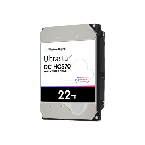 Вътрешен твърд диск WESTERN DIGITAL Ultrastar DC HC570 HDD 3.5 inch 26.1MM 22000GB 512MB 7200RPM SATA ULTRA 512E SE NP3