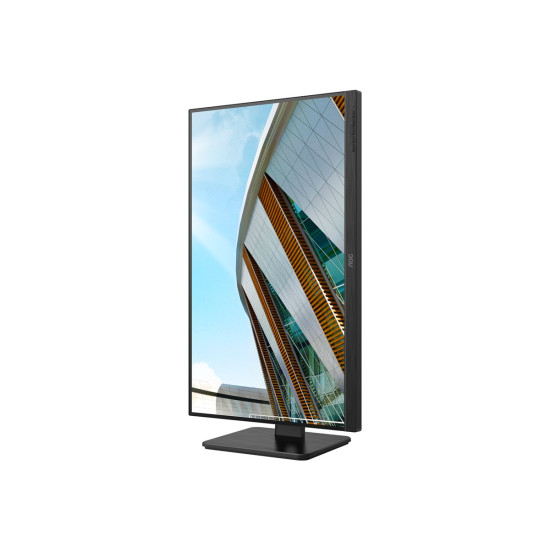 Монитор AOC Q27P2Q 27 inch 2560x1440 QHD IPS 300cd/m2 1000:1 4ms HDMI VGA DisplayPort Speakers
