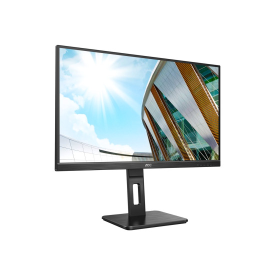 Монитор AOC Q27P2Q 27 inch 2560x1440 QHD IPS 300cd/m2 1000:1 4ms HDMI VGA DisplayPort Speakers