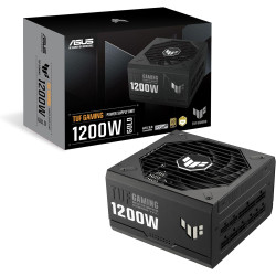 Захранване ASUS TUF Gaming 1200W Gold Fully Modular Power Supply 80+ Gold Certified Military-grade Components Dual Ball Bearing