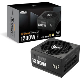 Захранване ASUS TUF Gaming 1200W Gold Fully Modular Power Supply 80+ Gold Certified Military-grade Components Dual Ball Bearing