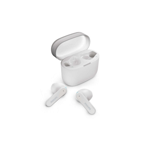 Безжични слушалки Philips TAT2139WT, Бели