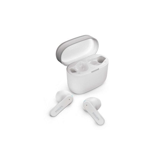 Безжични слушалки Philips TAT2139WT, Бели