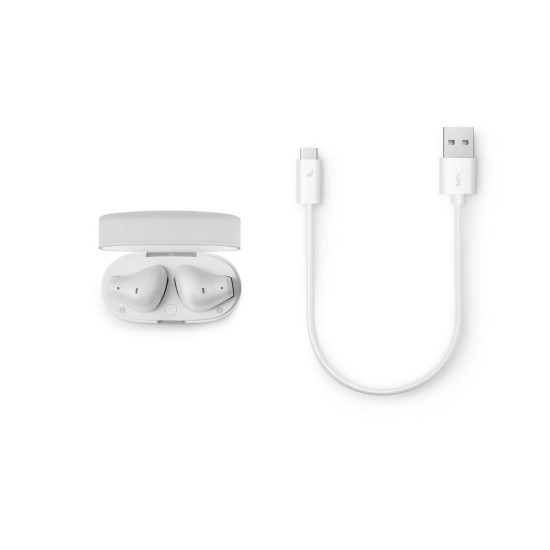 Безжични слушалки Philips TAT2139WT, Бели