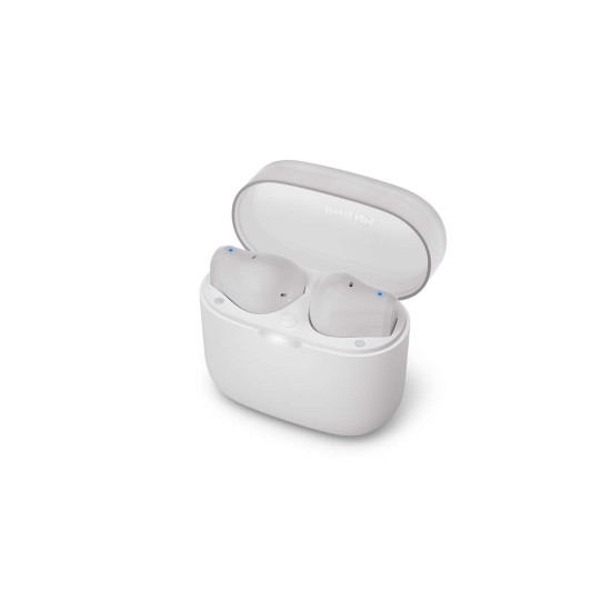 Безжични слушалки Philips TAT2139WT, Бели