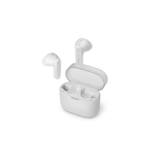 Безжични слушалки Philips TAT2139WT, Бели