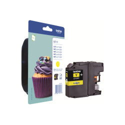 Мастило BROTHER LC123Y Ink yellow ptr MFCJ4410DW/MFCJ4510DW - 600 pagini