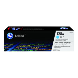 Тонер касета HP 128A original LaserJet Toner cartridge CE321A cyan standard capacity 1.300 pages 1-pack
