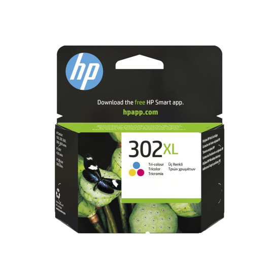 Мастило HP 302XL original Ink cartridge F6U67AE UUS Tri-color Мастило HP 302XL original Ink cartridge F6U67AE UUS Tri-color