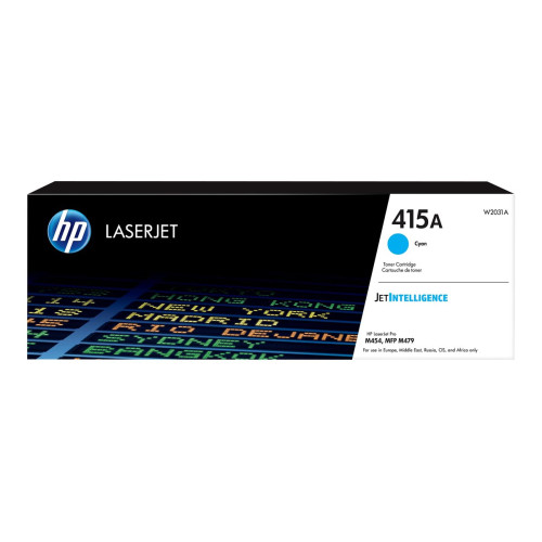 Тонер касета HP 415A Cyan LaserJet Toner Cartridge