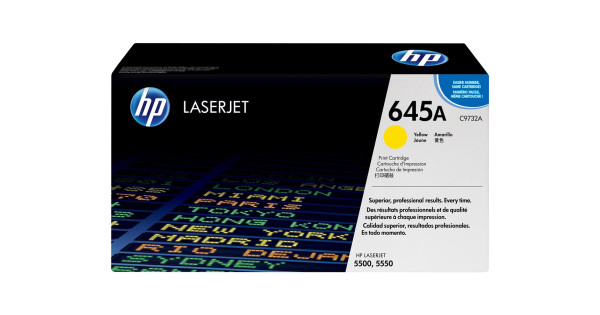 Тонер касета HP 645A original Colour LaserJet Toner cartridge C9732A ...