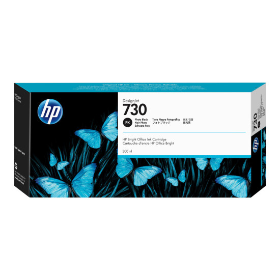 Мастило HP 730 T1600 / T2600 / T1700 Photo Black (300 ml)