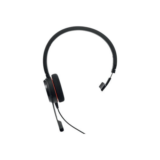 Слушалки JABRA Evolve 20 MS mono Headset on-ear convertible wired USB-C noise isolating