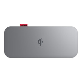 Външна батерия LENOVO Go USB-C Mobile Power Bank, 10000mAh, Qi Wireless