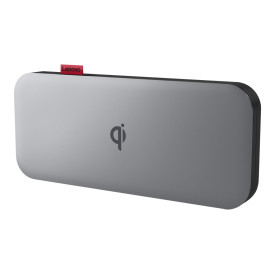 Външна батерия LENOVO Go USB-C Mobile Power Bank, 10000mAh, Qi Wireless