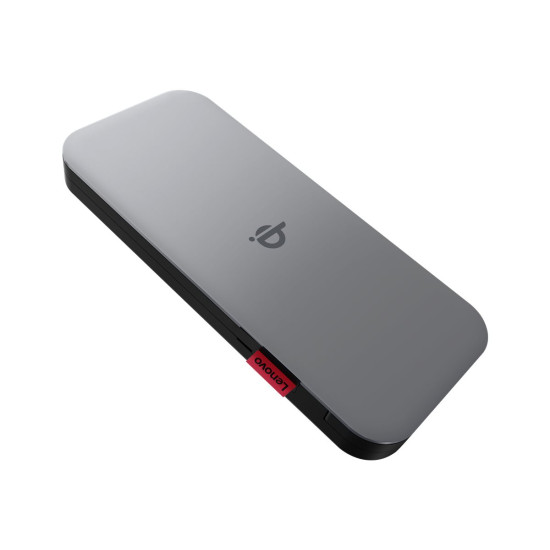 Външна батерия LENOVO Go USB-C Mobile Power Bank, 10000mAh, Qi Wireless