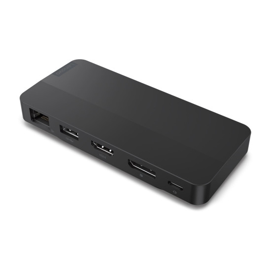 Докинг станция LENOVO USB-C Dual Display Travel Dock 1xHDMI2.1 1xDP1.4 1xUSB-A 2xUSB-C 1xRJ45 65W PD w/ 100W Adapter (EU)