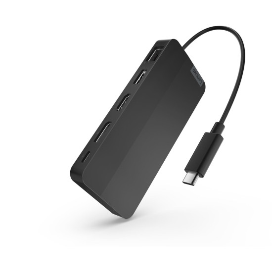 Докинг станция LENOVO USB-C Dual Display Travel Dock 1xHDMI2.1 1xDP1.4 1xUSB-A 2xUSB-C 1xRJ45 65W PD w/ 100W Adapter (EU)