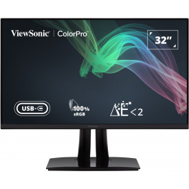 Монитор VIEWSONIC VP3256-4K 32 inch Adaptive Sync 3840x2160 16:9 350cd/m2 5ms HDMI DP