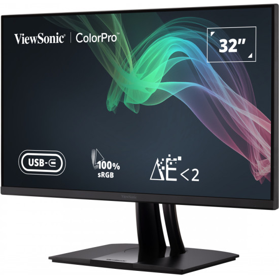 Монитор VIEWSONIC VP3256-4K 32 inch Adaptive Sync 3840x2160 16:9 350cd/m2 5ms HDMI DP
