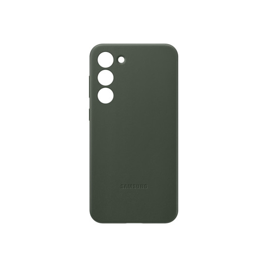 Калъф SAMSUNG GALAXY S23+ Leather cover Green
