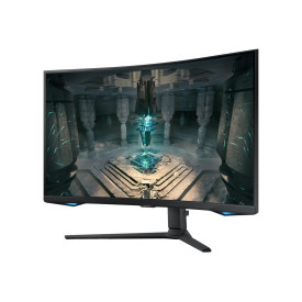 Монитор SAMSUNG LS32BG650EUXEN 32 inch VA QHD Curved 16:9 240Hz 350cd/m2 1ms GTG 2xHDMI 2.1 DP USB HUB BT LAN Wi-Fi HAS Black